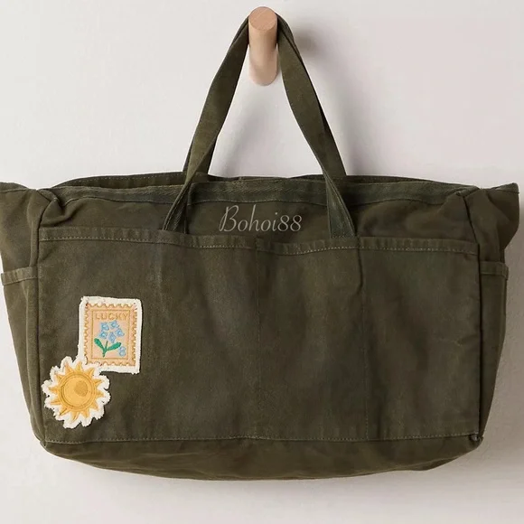 NEW Free People Kiss My Patch Tote - Picture 13 of 15